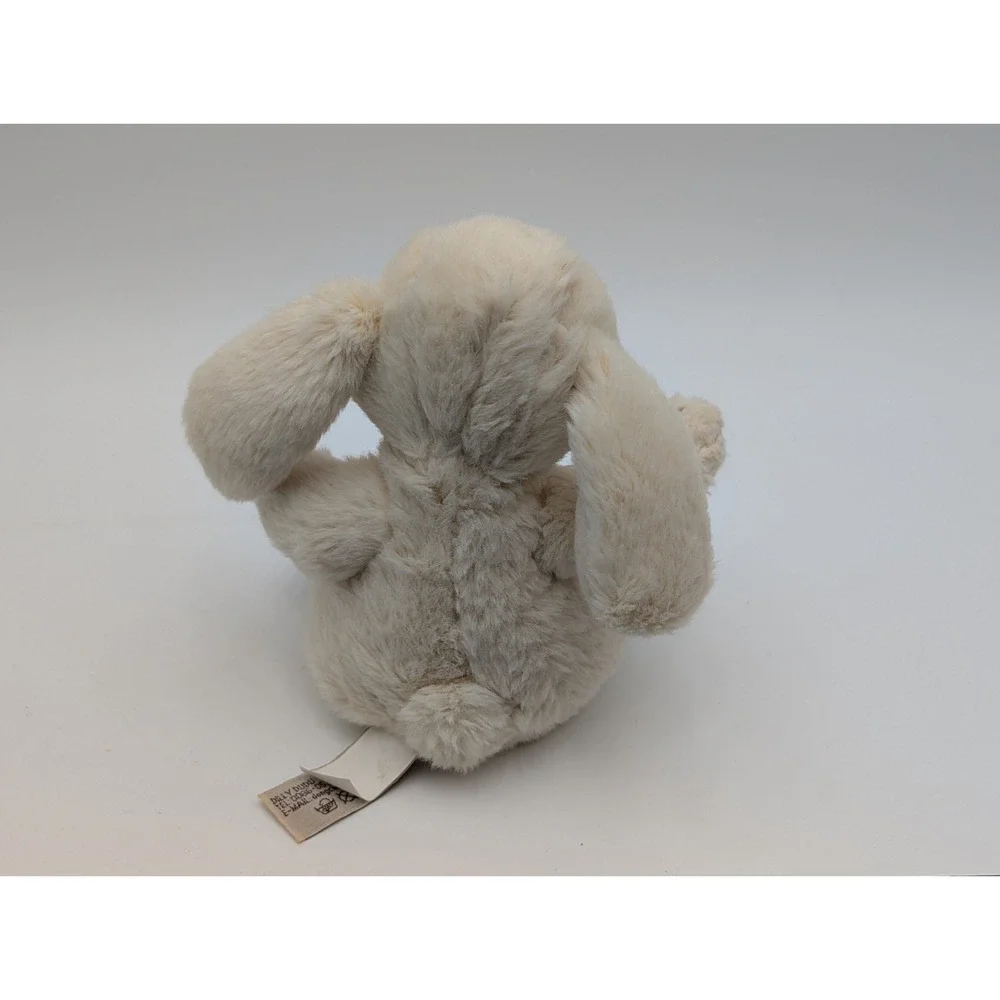 Dilly Dudu Rabbit Plush Bunny 6‎ Inch Cream Stuffed Animal Toy
